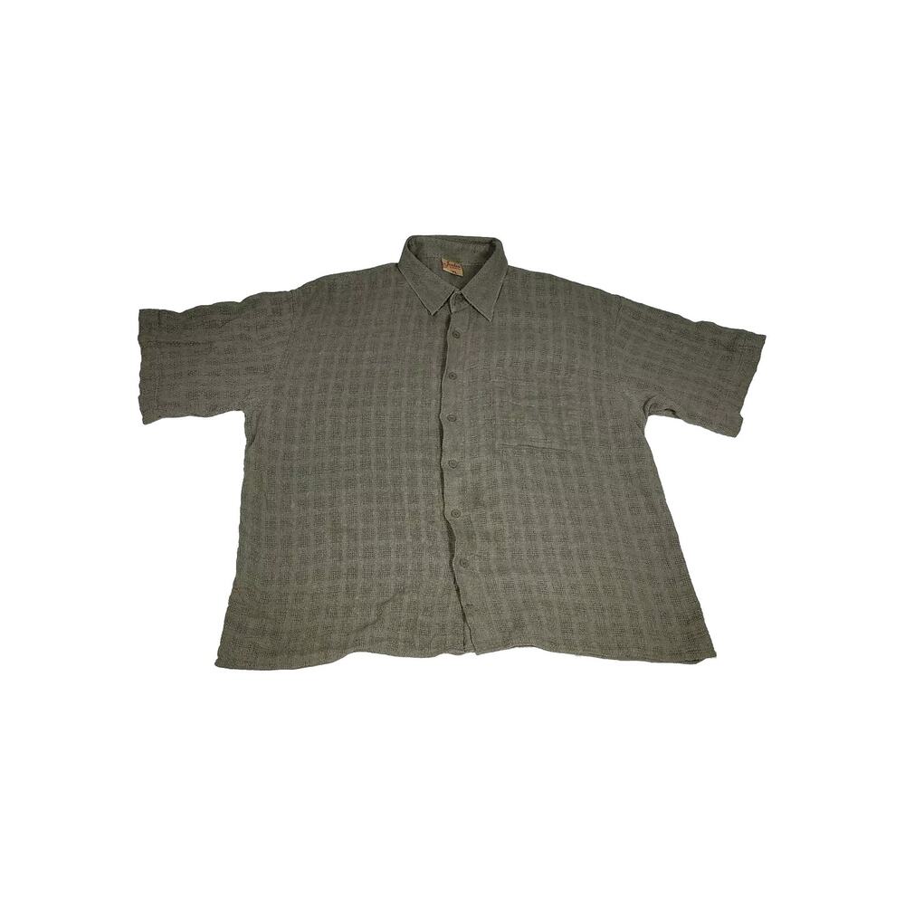 Jordan by Claudio Nucci Shirt Size XXL Button Down Short Sleeve Cooling Comfort